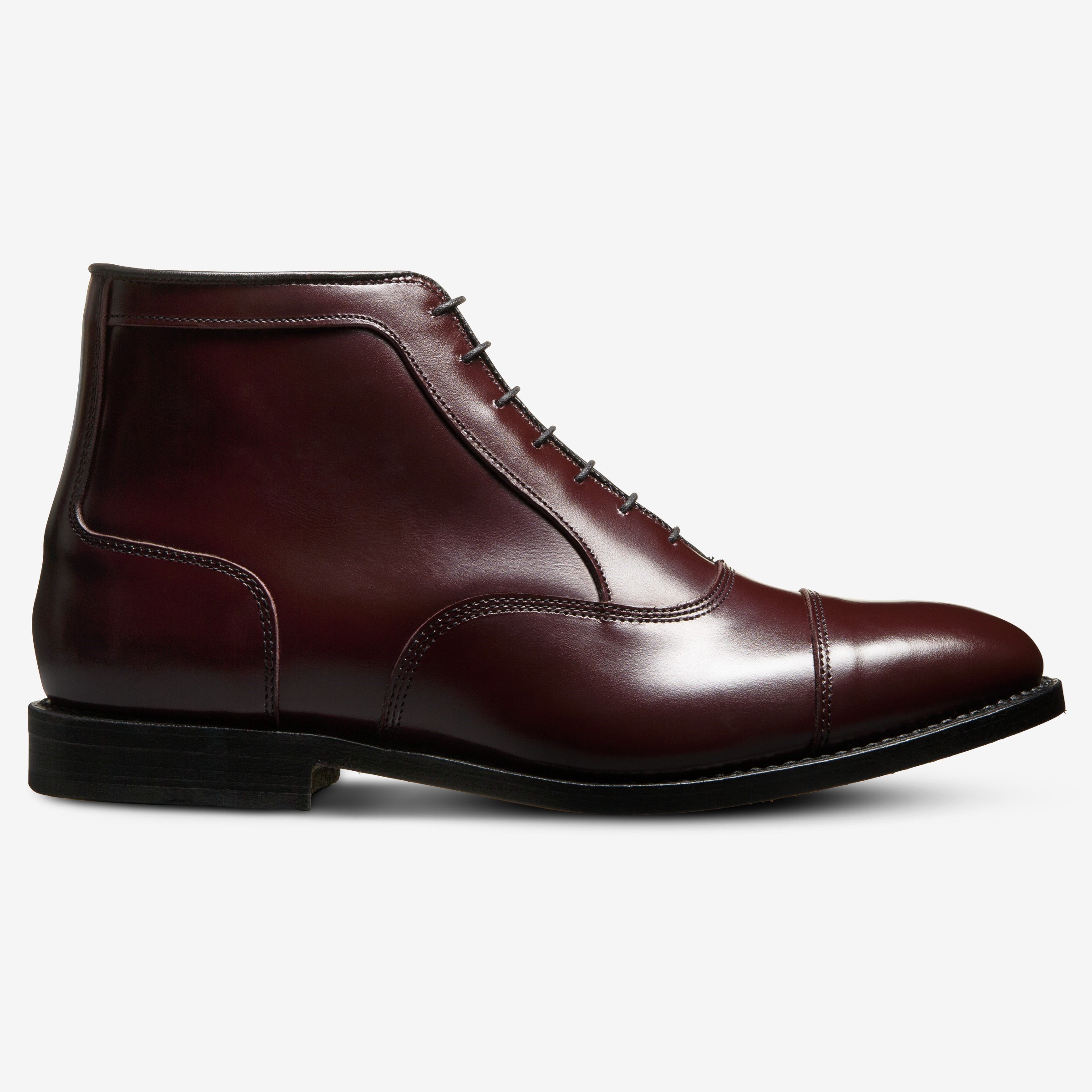 Cap toe cheap oxford style boots