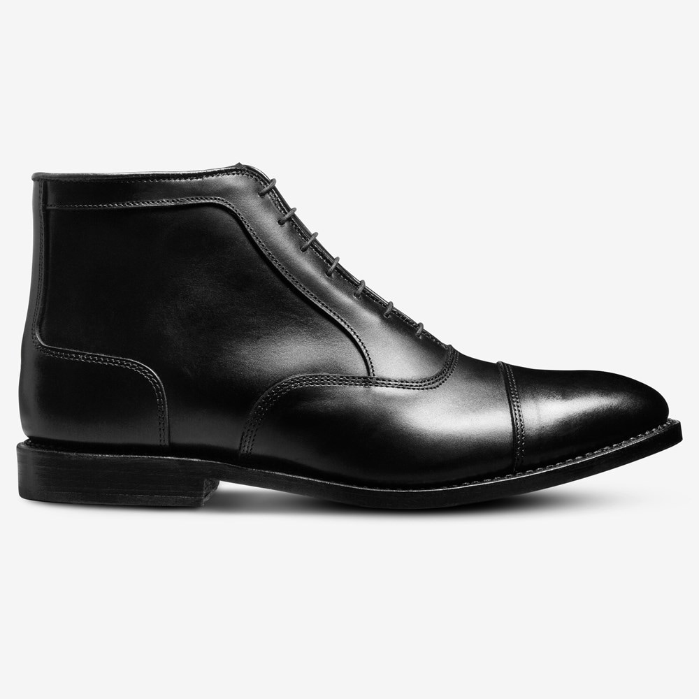 Allen edmonds black boots hotsell