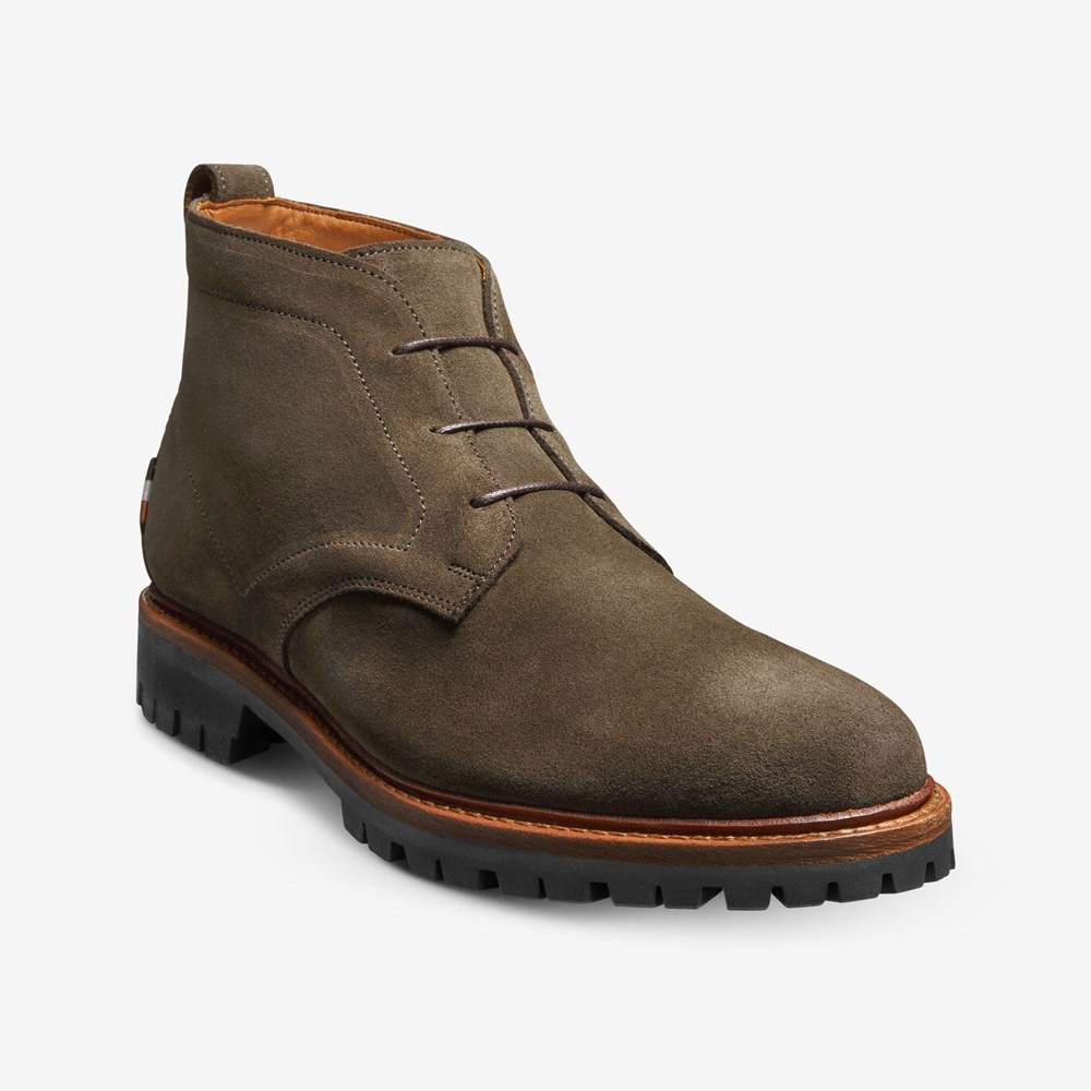 Allen edmonds suede chukka online