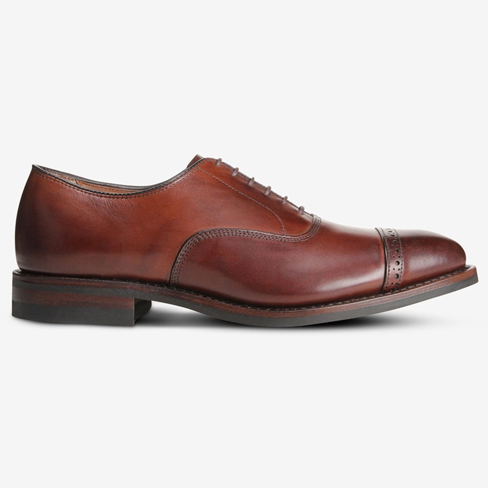 Fifth Avenue Cap Toe Oxford with Dainite Rubber Sole Men s Dress Allen Edmonds